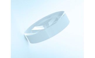 Диаметр 12.7 мм, фокусное расстояние 18 мм, кальцийфторидная плано-конкавная линза без покрытия